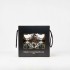 Shiny Silver Christmas Baubles ⌀10cm, 4pcs/set