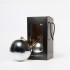 Glänzende Weihnachtskugeln „Shiny Silver“ ⌀15cm, 2 Stück/Set