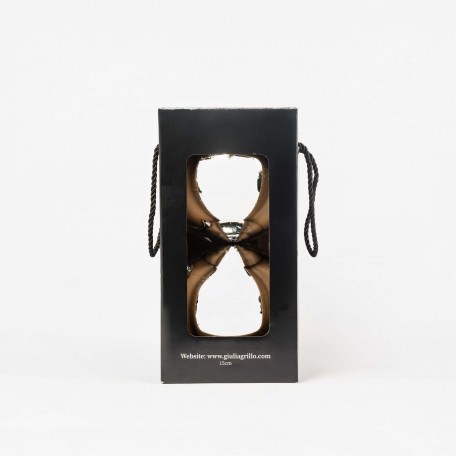 Bolas de Navidad Brillantes "Plateado Brillante" ⌀15cm, set de 2 unidades