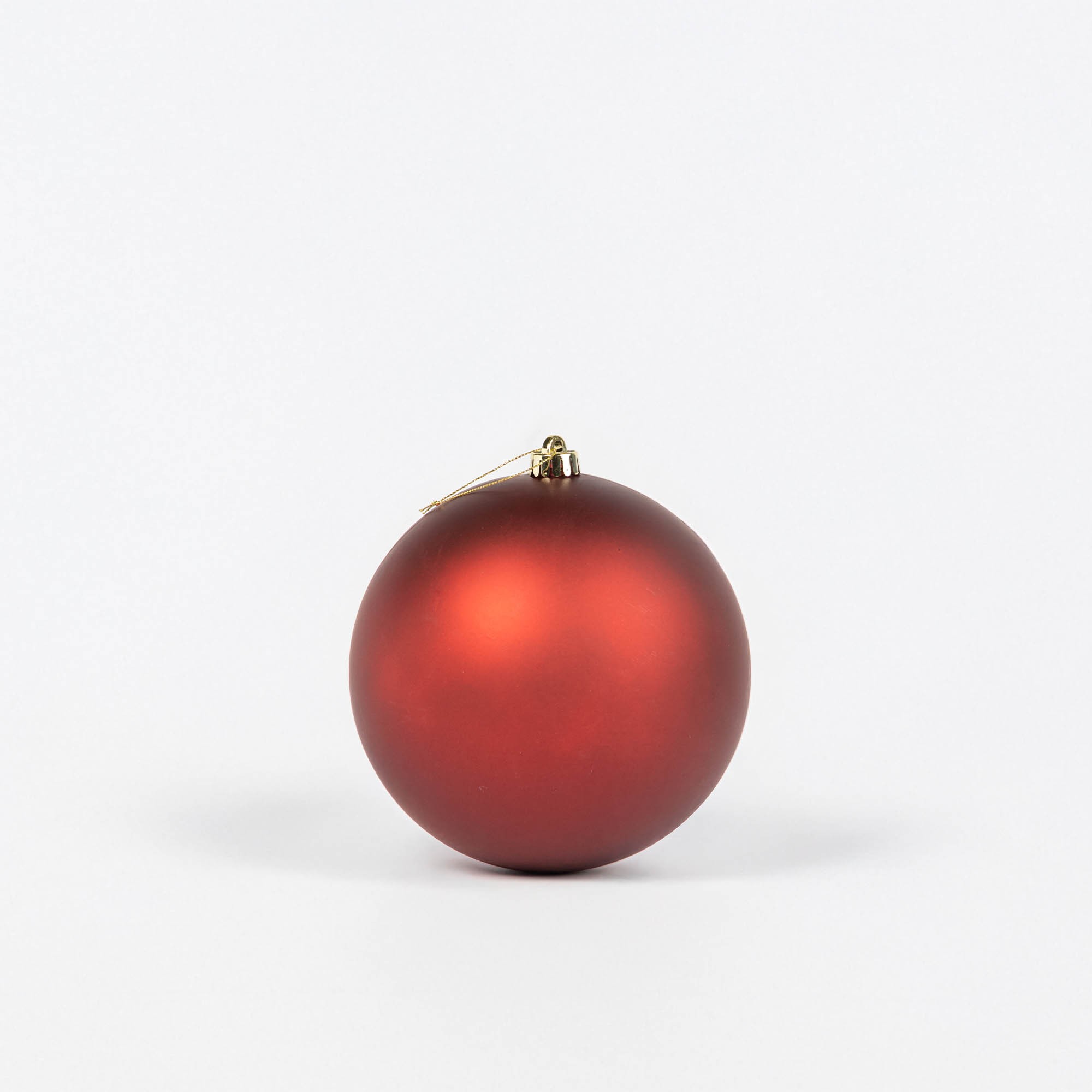 Giulia Grillo Sfera Natalizia Opaca Rossa ⌀20cm, 2pcs/set