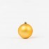 Boules de Noël Mat "Or Mat" ⌀15cm, lot de 2