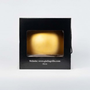 Matte Weihnachtskugel „Gold...