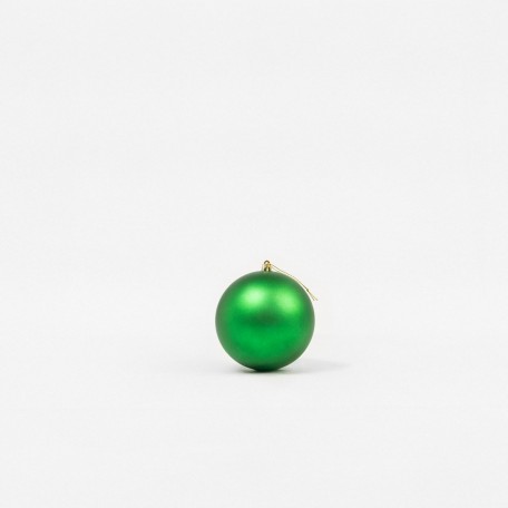Matte Weihnachtskugeln „Grün Matt“ ⌀12cm, 3er-Set