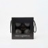 Boules de Noël Mates "Noir Mat" ⌀10cm, lot de 4