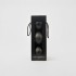 Boules de Noël Mates "Noir Mat" ⌀12cm, lot de 3