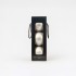 Bolas de Navidad Mates "Plata Mate" ⌀12cm, set de 3