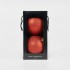 Sfera Natalizia Glitter Rossa ⌀20cm, 2pcs/set