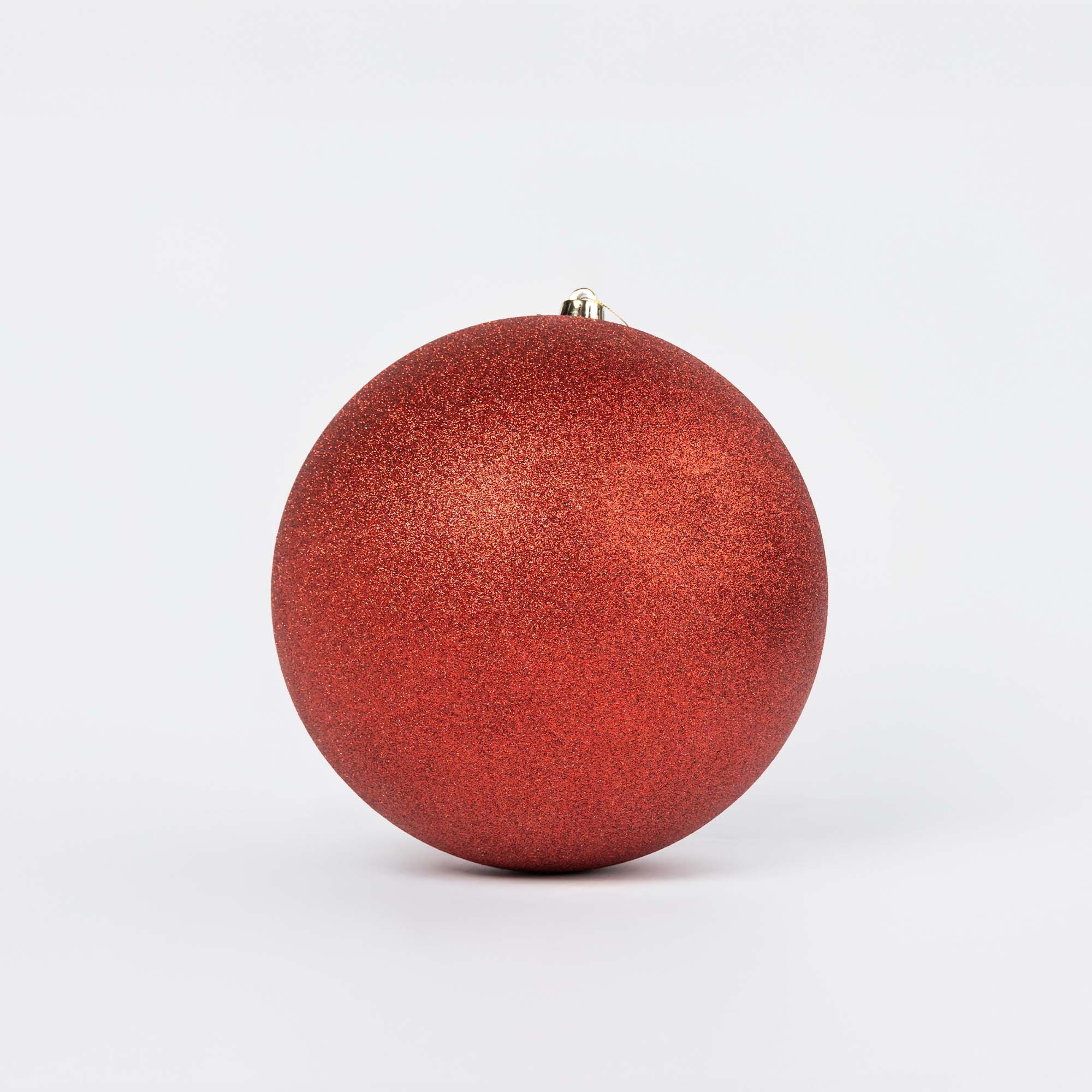 Giulia Grillo Sfera Natalizia Glitter Rossa ⌀30cm