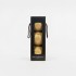 Sfera Natalizia Glitter Oro ⌀12cm, 3pcs/set