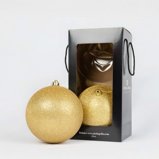 Sfera Natalizia Glitter Oro...