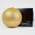 Glitzernde Weihnachtskugel „Glitter Gold“ ⌀30cm