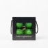 Sfera Natalizia Glitter Verde ⌀10cm, 4pcs/set