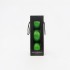Boules de Noël Pailletées "Vert Pailleté" ⌀12cm, lot de 3