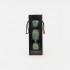 Boules de Noël Pailletées "Vert Clair Pailleté" ⌀12cm, lot de 3