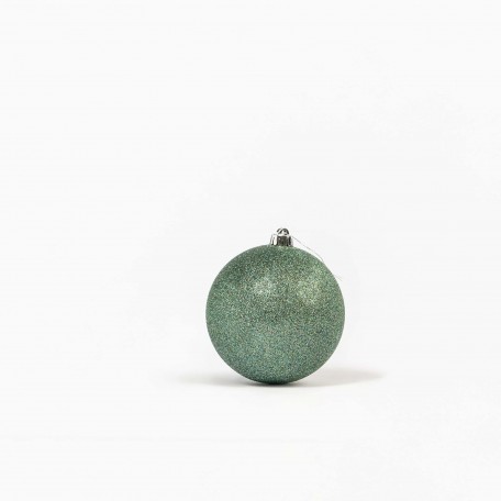 Sfera Natalizia Glitter Verde Chiaro ⌀15cm, 2pcs/set