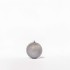 Sfera Natalizia Glitter Grigia ⌀10cm, 4pcs/set