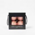 Sfera Natalizia Glitter rosa ⌀10cm, 4pcs/set