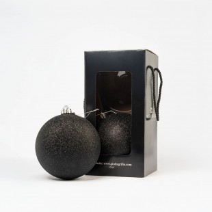 Glitzernde Weihnachtskugeln...