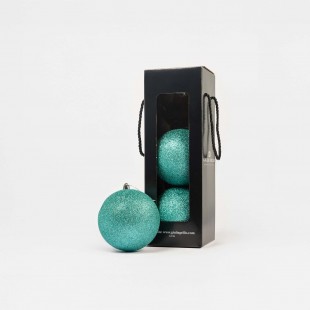 Sfera Natalizia Glitter Blu...