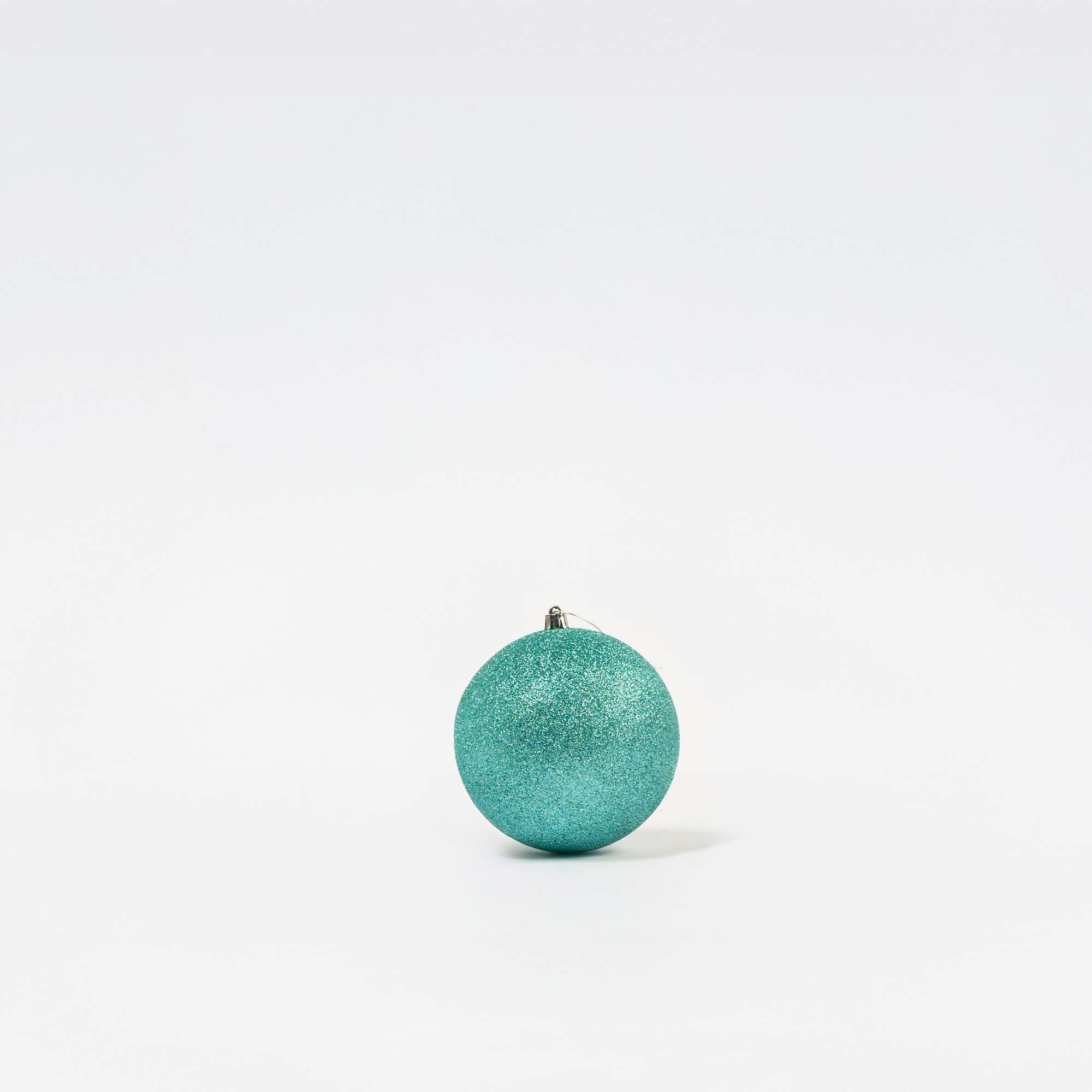 Giulia Grillo Glitter Blue Christmas Baubles ⌀12cm, 3pcs/set