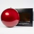 Boule de Noël Nacrée "Rouge Nacré" ⌀30cm