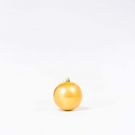 Boules de Noël Nacrées "Or Nacré" ⌀10cm, lot de 4