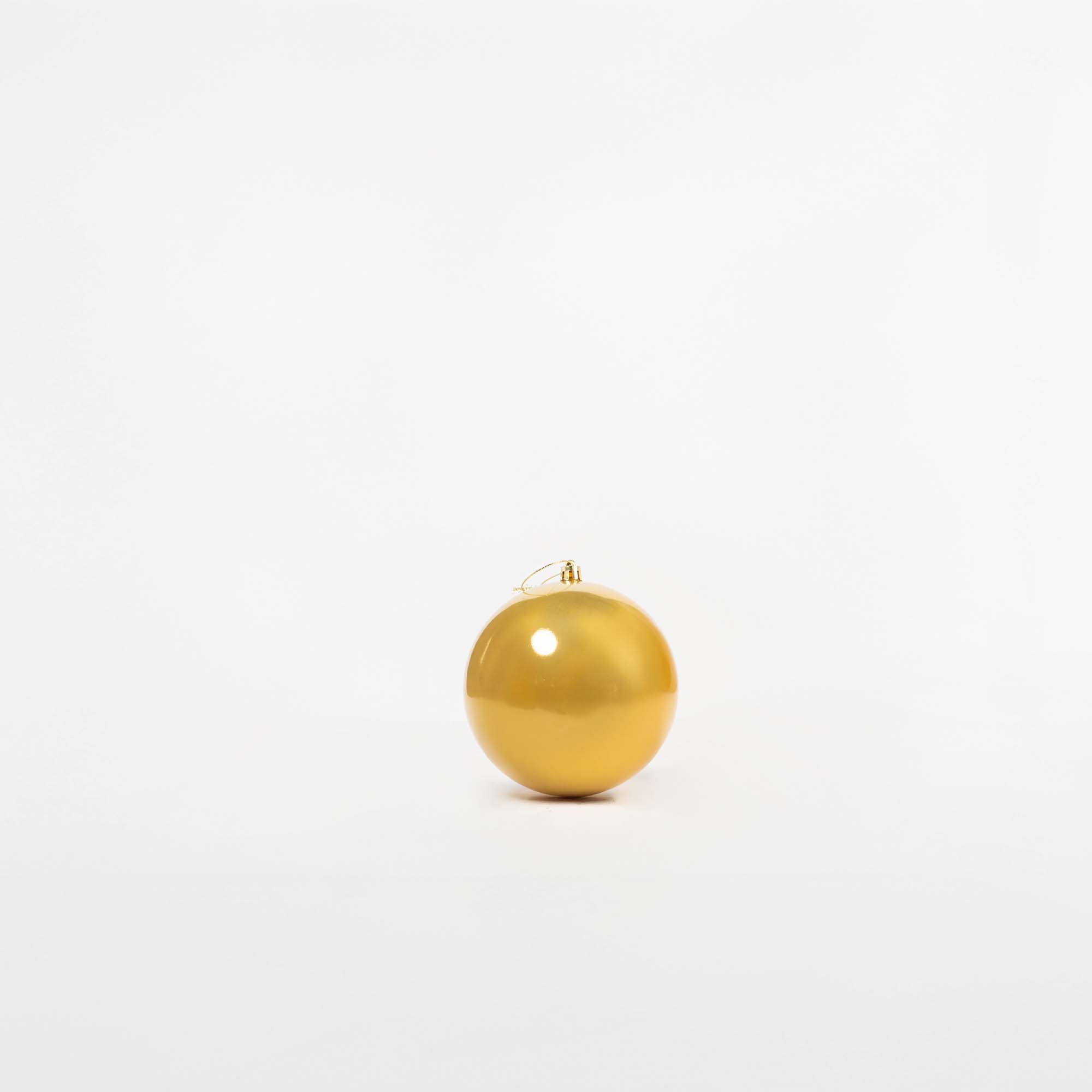 Giulia Grillo Boules de Noël Nacrées "Or Nacré" ⌀12cm, lot de 3