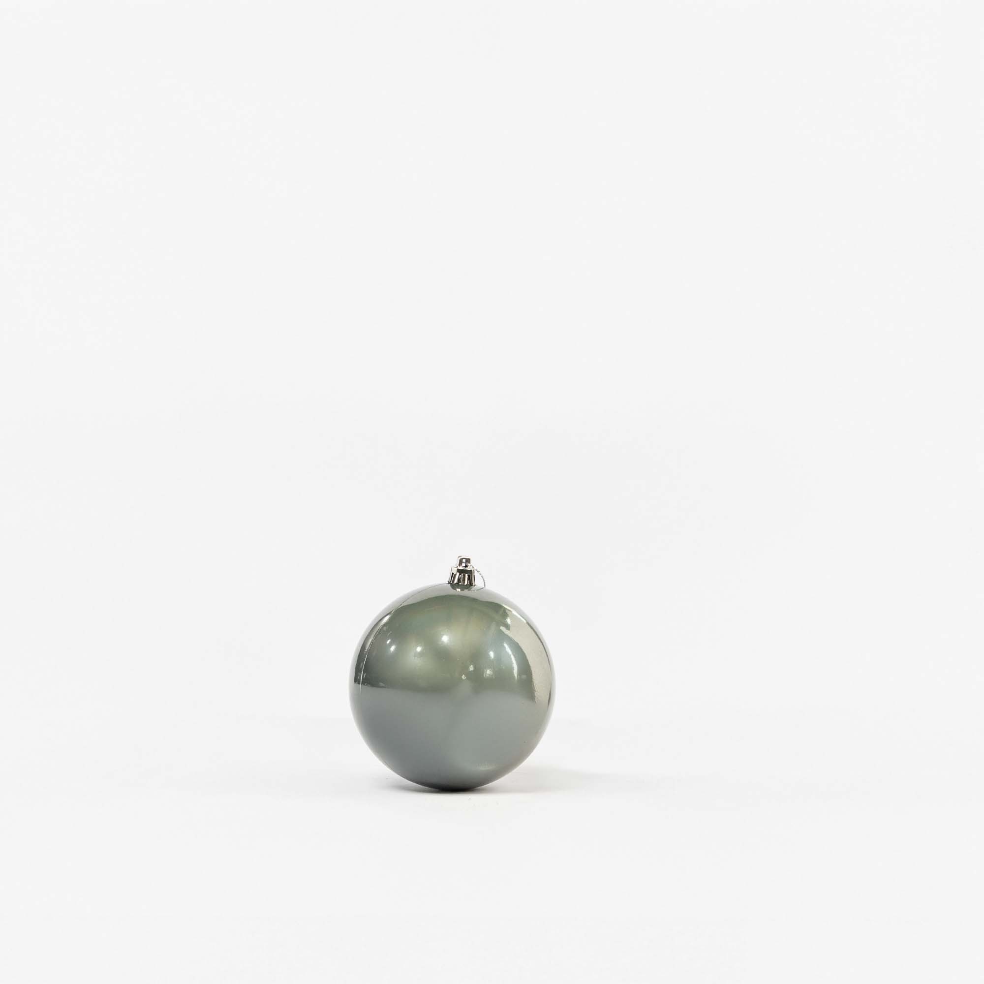 Giulia Grillo Boules de Noël Nacrées "Bleu Clair Nacré" ⌀10cm, 4pcs/lot
