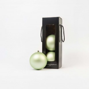 Boules de Noël Mat "Vert...