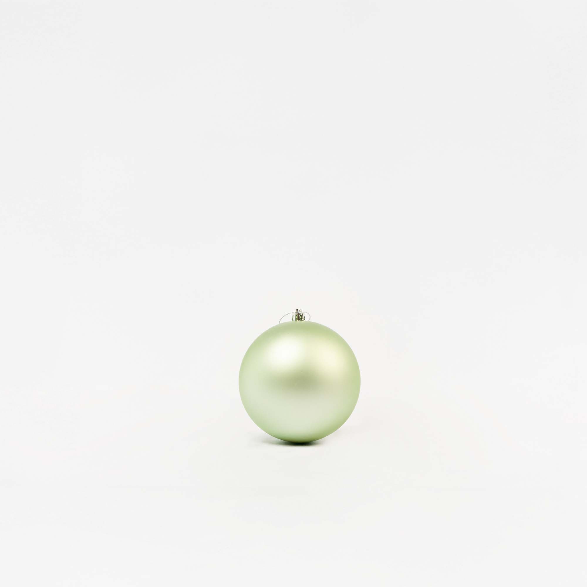 Giulia Grillo Boules de Noël Mat "Vert Clair Mat" ⌀12cm, 3pcs/lot