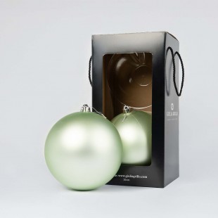Matte Weihnachtskugeln...
