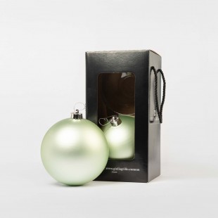 Matte Weihnachtskugeln...