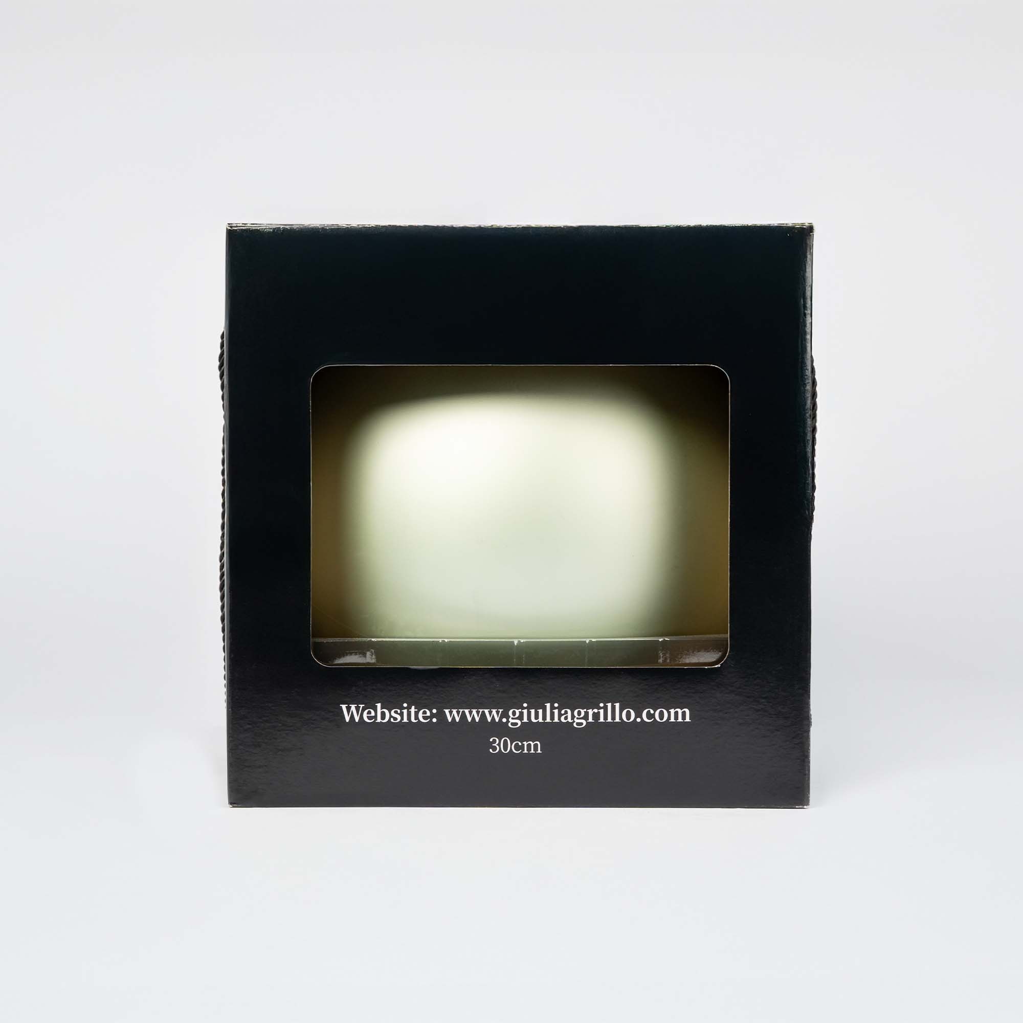 Giulia Grillo Matte Weihnachtskugel „Hellgrün Matt“ ⌀30cm