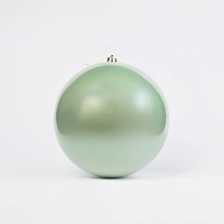 Perlweihnachtskugel „Hellgrün Perlmutt“ ⌀30cm