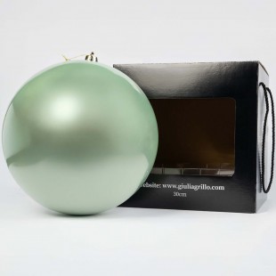 Boule de Noël Nacrée "Vert...