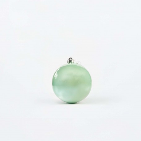 Sfera Natalizia Perlata Verde Chiaro ⌀15cm, 2pcs/set