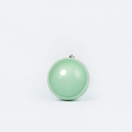 Boules de Noël Nacrées "Vert Clair Nacré" ⌀20cm, lot de 2