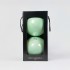 Sfera Natalizia Perlata Verde Chiaro ⌀20cm, 2pcs/set