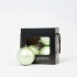 Matte Light Green Christmas Baubles ⌀10cm, 4pcs/set