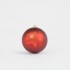 Matte Patterned Christmas Baubles "Red Pattern" ⌀20cm, 2pcs/set