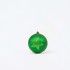 Matte Patterned Christmas Baubles "Green Pattern" ⌀15cm, 2pcs/set