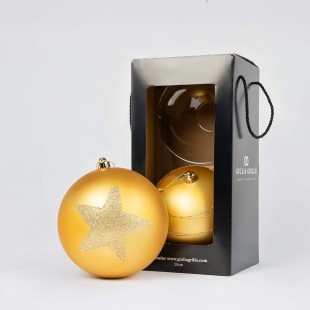 Matte Weihnachtskugeln mit...