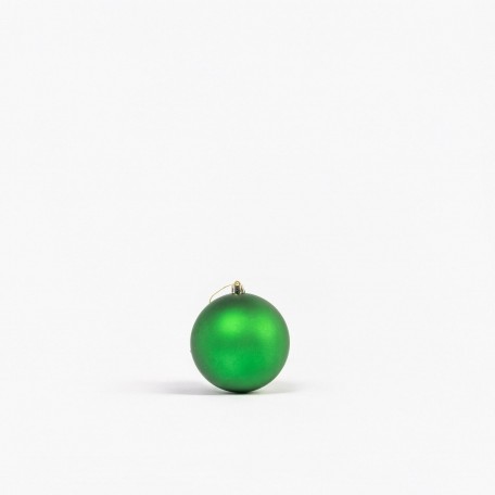 Mix Grüne Weihnachtskugeln (1 Glänzend, 1 Matt) ⌀10cm, 2 Stück/Set