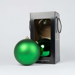 Mix Grüne Weihnachtskugeln...