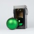Green Christmas Baubles Mix (1 Shiny, 1 Matte) ⌀20cm, 2pcs/set