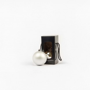 Silver Christmas Baubles...