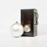 Mix Boules de Noël Argentées (1 Brillante, 1 Mate) ⌀15cm, lot de 2