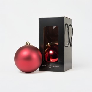 Mix Rote Weihnachtskugeln...