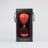 Red Christmas Baubles Mix (1 Shiny, 1 Matte) ⌀20cm, 2pcs/set