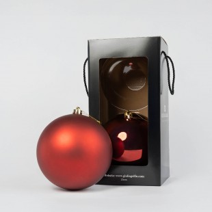 Mix Rote Weihnachtskugeln...